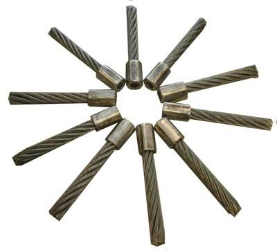 Tielbürger 1 Satz Stahlborsten (10 Stück) AD-460-001