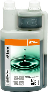 STIHL 2-Takt-Motoröl HP Super, 1L Dosierflasche (für 50 l Kraftstoff)