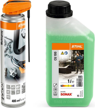 STIHL Reinigungmittel, Pflegemittel und Schmierfette