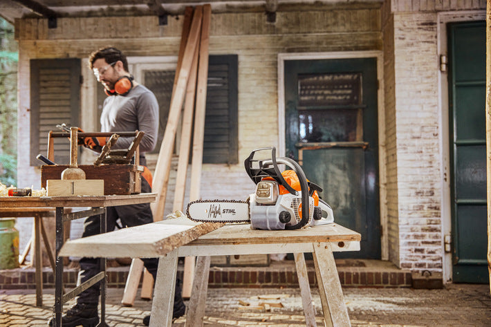 STIHL Benzin-Motorsäge MS 162, PMM3, Schienenlänge 30 cm