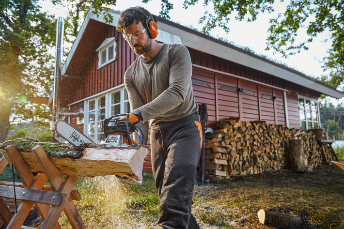 STIHL Benzin-Motorsäge MS 162 C-BE, PMM3, Schienenlänge 30 cm