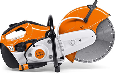 STIHL Benzin-Trennschleifer TS 420  mit STIHL 350mm Bau- und Edelstahl Trennscheibe