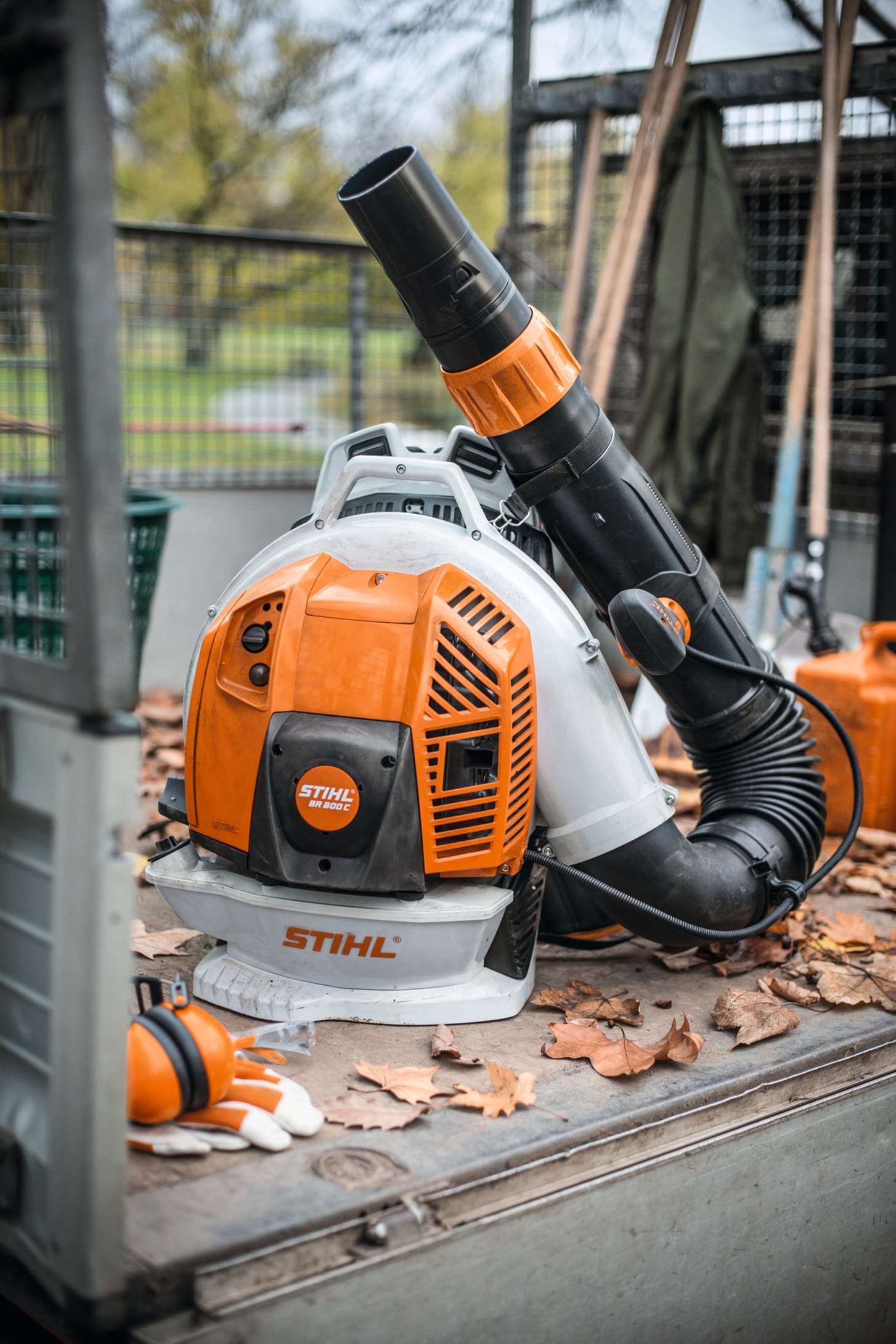 STIHL Rückentragbares Blasgerät BR 800 C-E