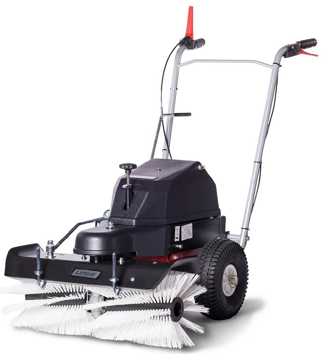 4F Schmutz- und Schneekehrmaschine Limpar Akku 26 mit Kehrbürstensatz