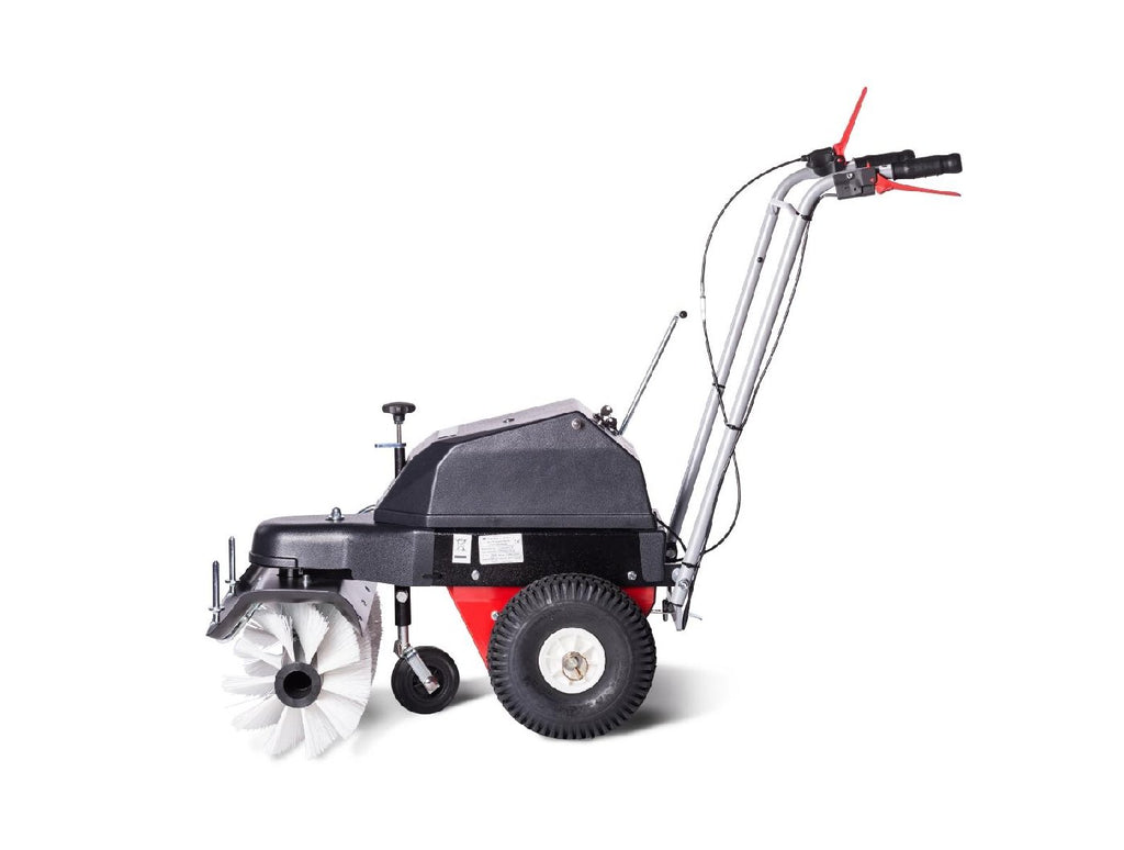 4F Schmutz- und Schneekehrmaschine Limpar Akku 26 mit Winterkehrbürstensatz
