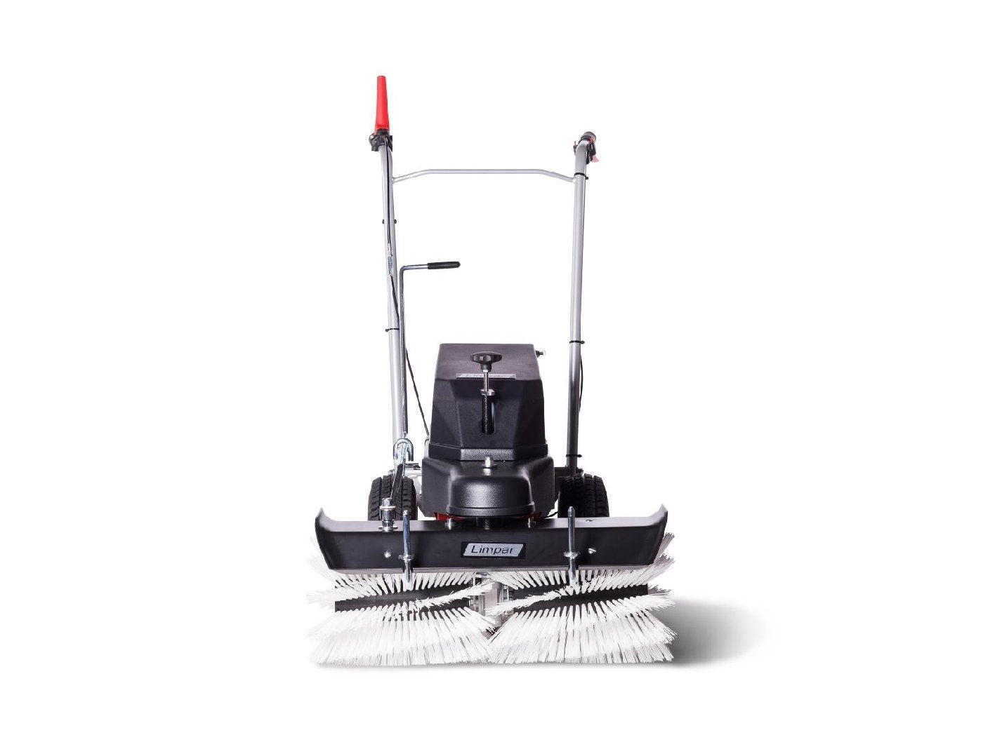4F Schmutz- und Schneekehrmaschine Limpar Akku 26 mit Winterkehrbürstensatz