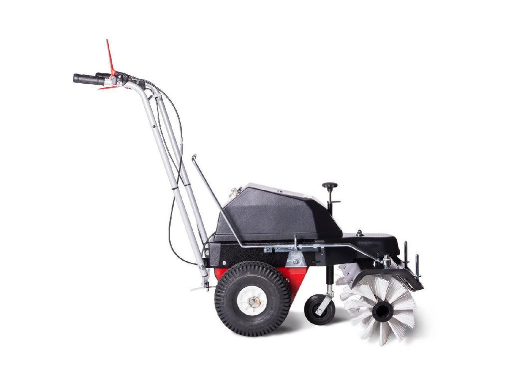 4F Schmutz- und Schneekehrmaschine Limpar Akku 26 mit Winterkehrbürstensatz