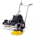 4F Schmutz- und Schneekehrmaschine Limpar Akku 26 mit Seitenbesen Links