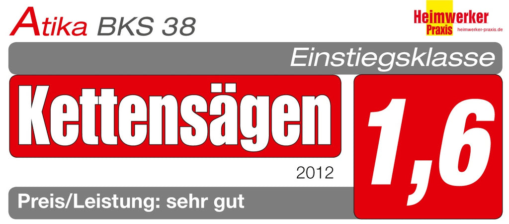 ATIKA Benzin-Kettensäge BKS 38 A