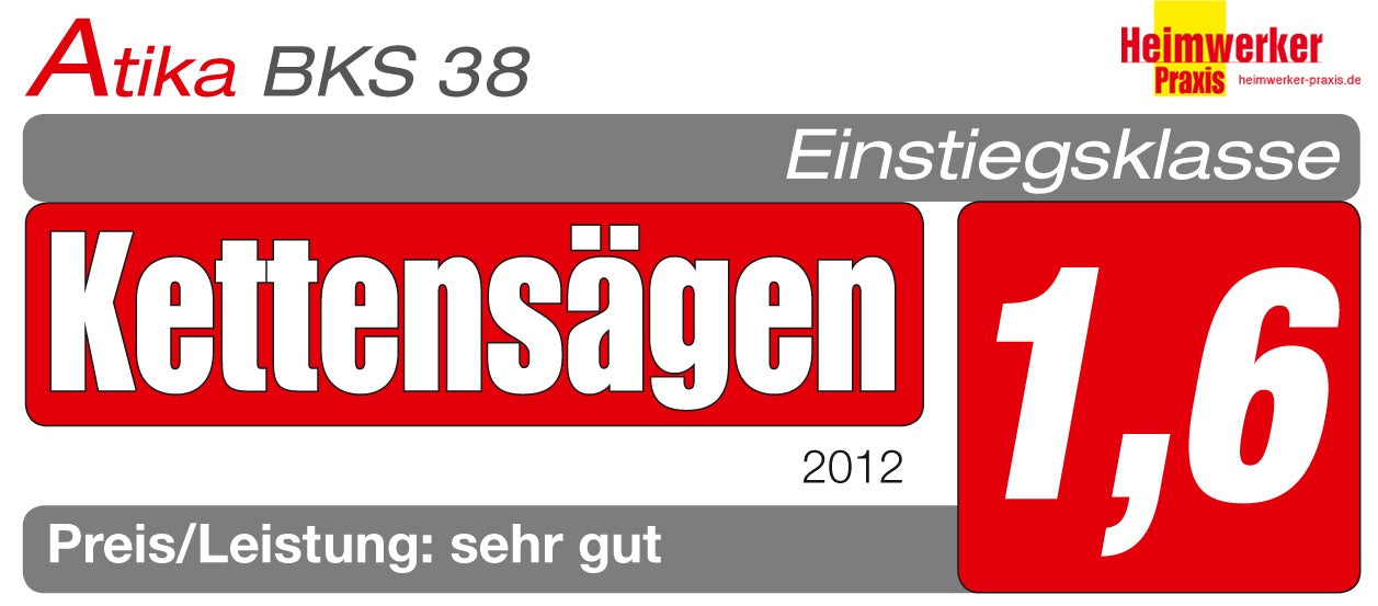ATIKA Benzin-Kettensäge BKS 38 A