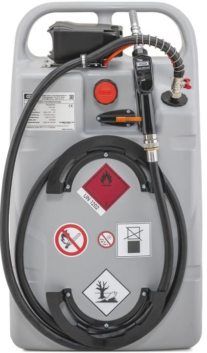CEMO Diesel-Trolley 100 l, AP ready kpl. CENTRI SP 30, 18 V, AZV 138.1