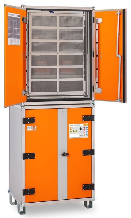 CEMO Akku-Ladeschrank 8/20 Basic 230 V lockEX 211.7031.000