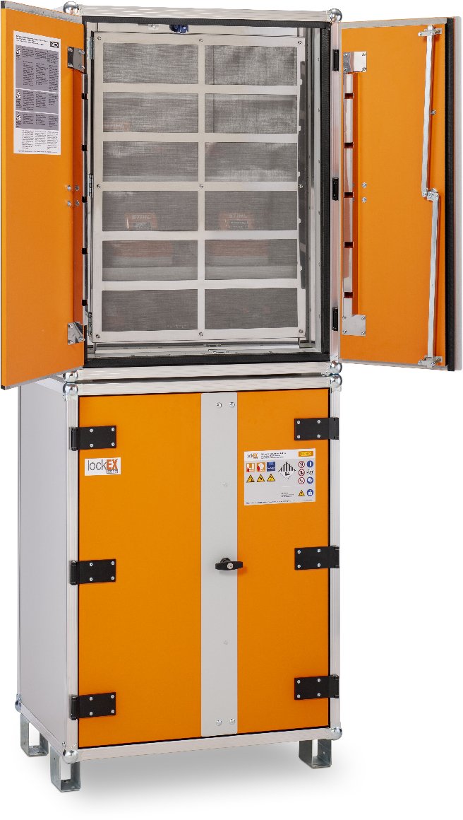 CEMO Akku-Lagerschrank 8/20 lockEX 211.7030.000