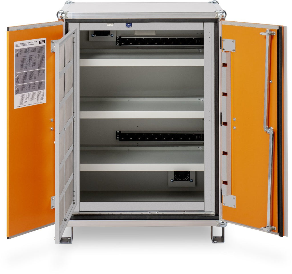 CEMO Akku-Ladeschrank Basic 8/10, 400 V mit Füßen 211.7044.001