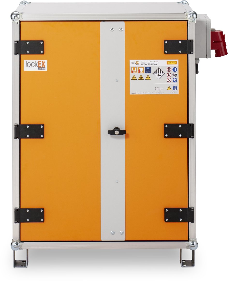 CEMO Akku-Ladeschrank Premium 8/10, 400V mit Füßen 211.7045.001