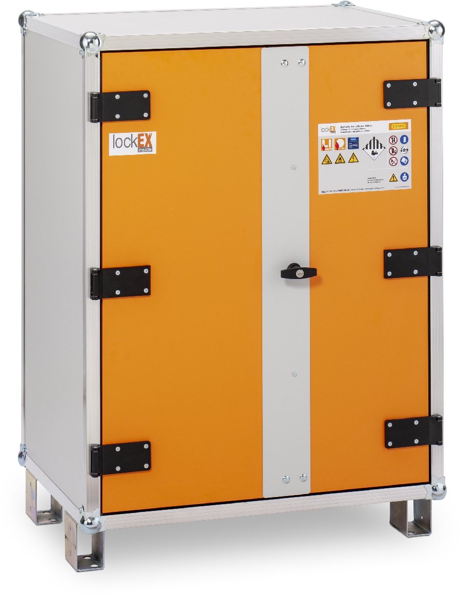 CEMO Akku-Ladeschrank Premium 8/10, 400V mit Füßen 211.7045.001