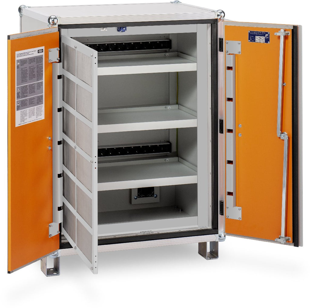 CEMO Akku-Ladeschrank Premium Plus 8/10, 230 V mit Füßen 211.7046.000