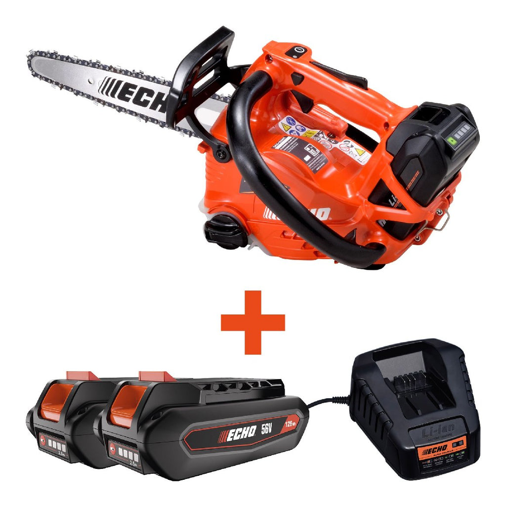 ECHO Akku-Motorsäge DCS-2500TC-AKTION -inkl. 2x 2,5Ah Akku und Ladegerät