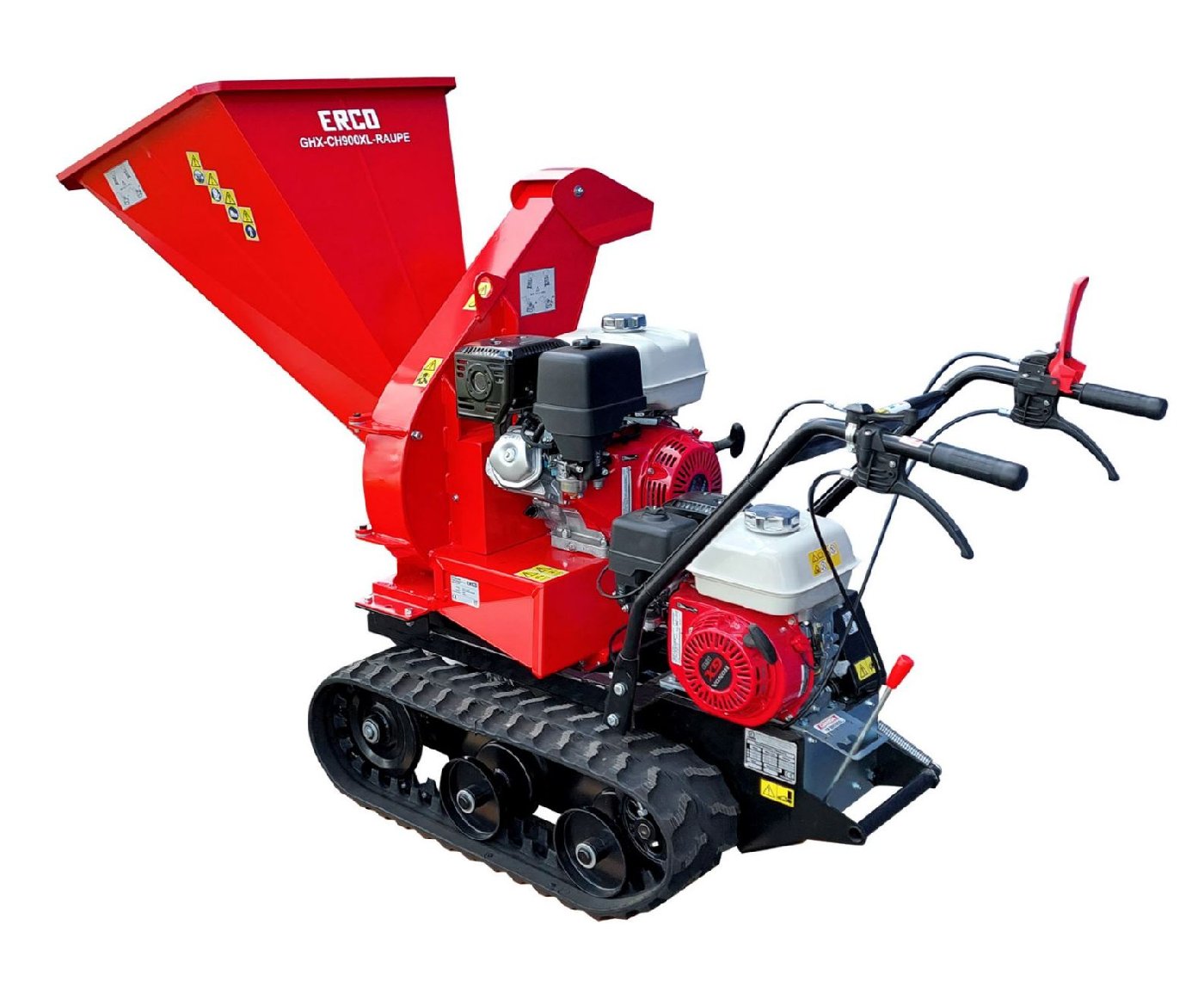 ERCO Benzin-Häcksler GHX-CH900XL Raupenantrieb -Buschhacker