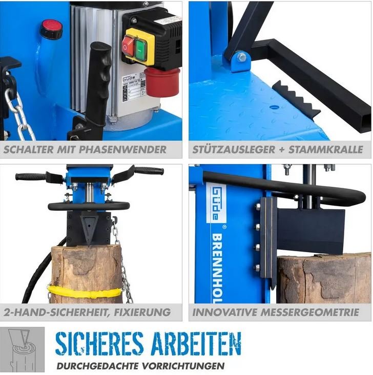 Güde Holzspalter GHS 1000/14TE-A