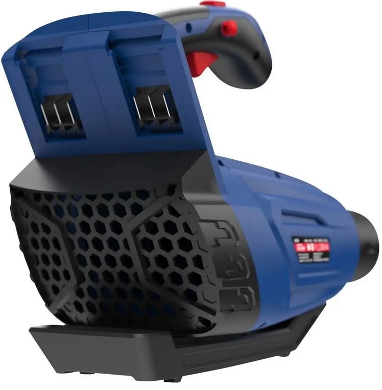 Güde Akku Laubbläser LB 36-302-30 inkl. 2x Akku und 1x Doppelladegerät