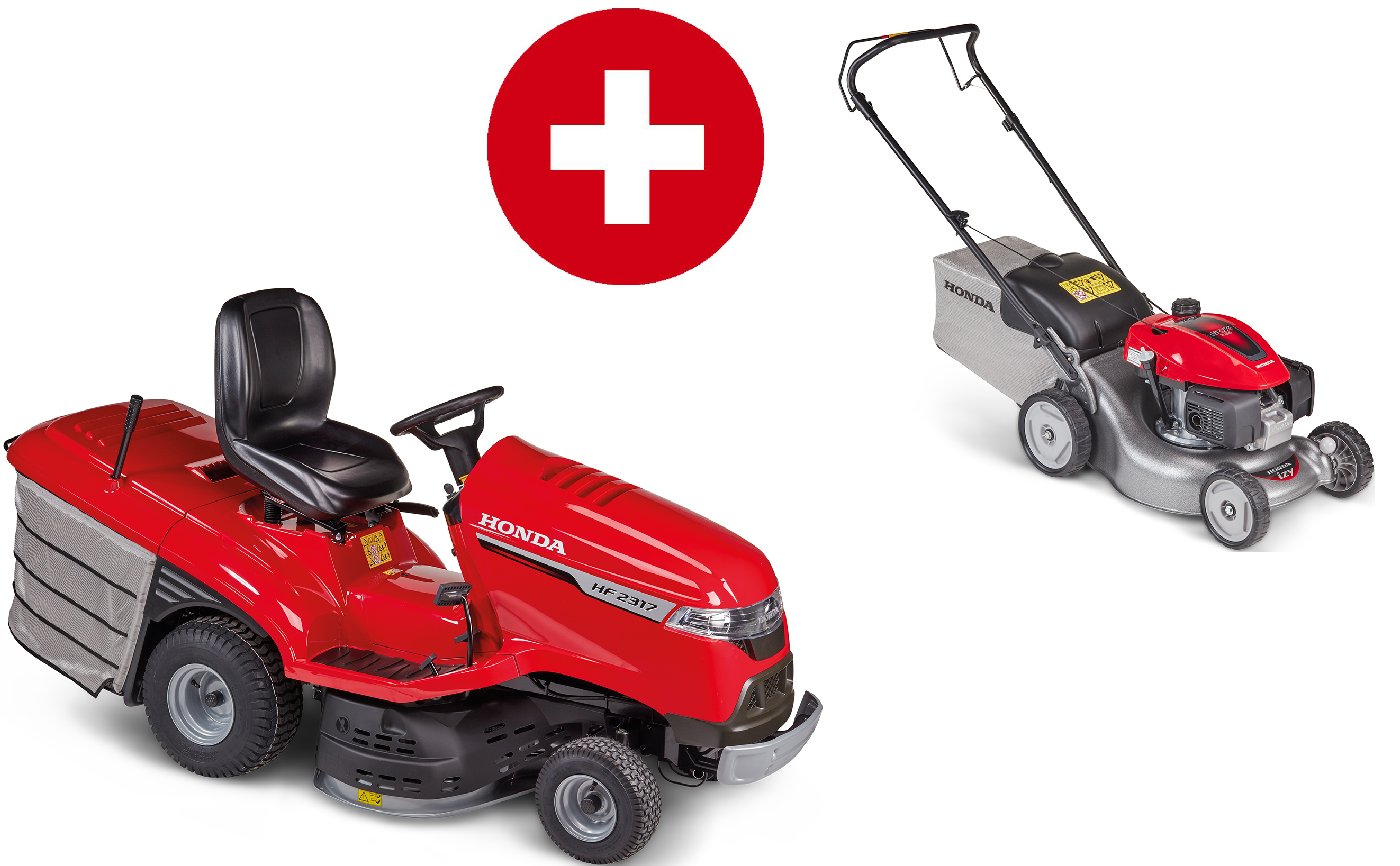 Honda Rasentraktor HF 2317 HM Mit 5 Jahren Garantie  - inkl. Honda HRG 416C1 PK