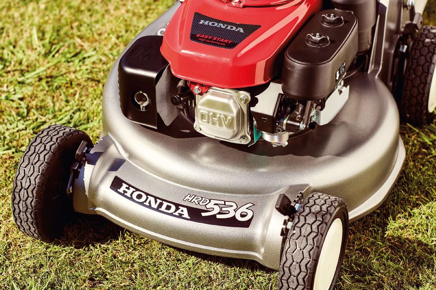 Honda Benzinrasenmäher mit Radantrieb HRD 536K4 HX mit Hydrostat-Radantrieb