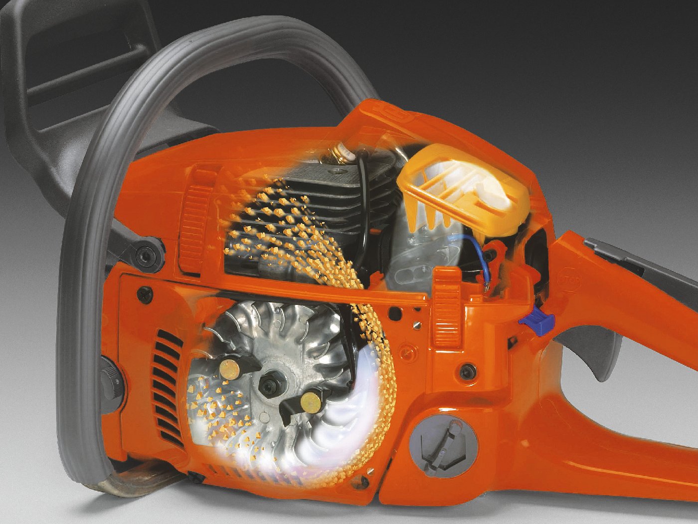 Husqvarna Allround Benzin Motorsäge 120 Mark II