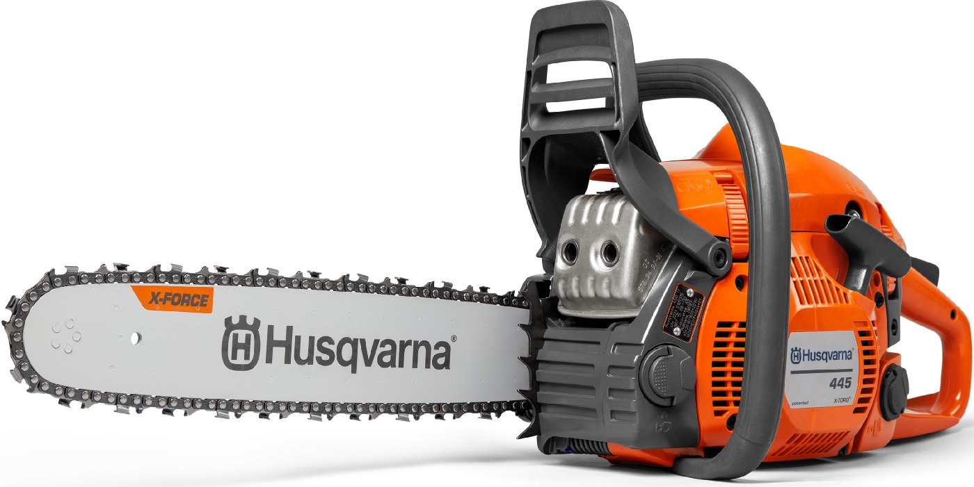 Husqvarna Allround Benzin Motorsäge 445 Mark II