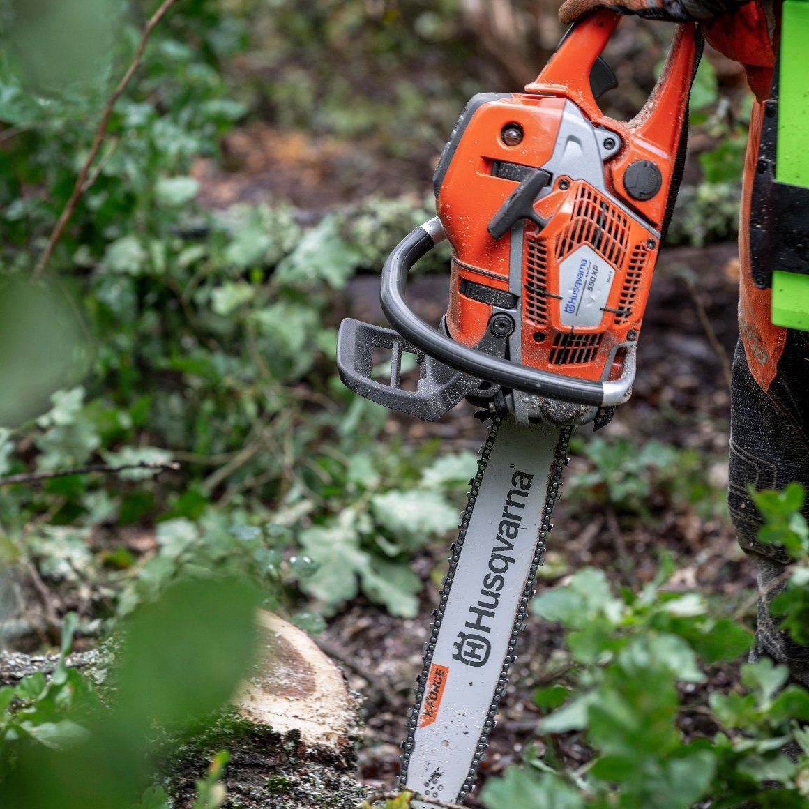 Husqvarna Profi Benzin Motorsäge 550 XP® Mark II (18") - Modell 2025