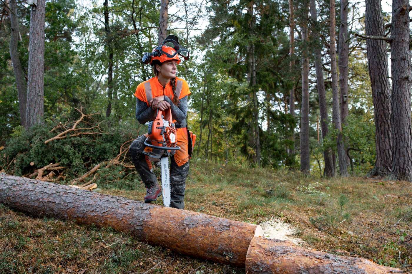 Husqvarna Profi Benzin Motorsäge 550 XP® Mark II (18") - Modell 2025