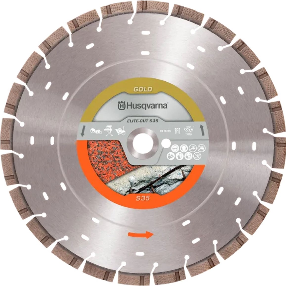 Husqvarna Trennscheibe ELITE-CUT S35 400 15 25.4/20 Leistungsgrad Gold