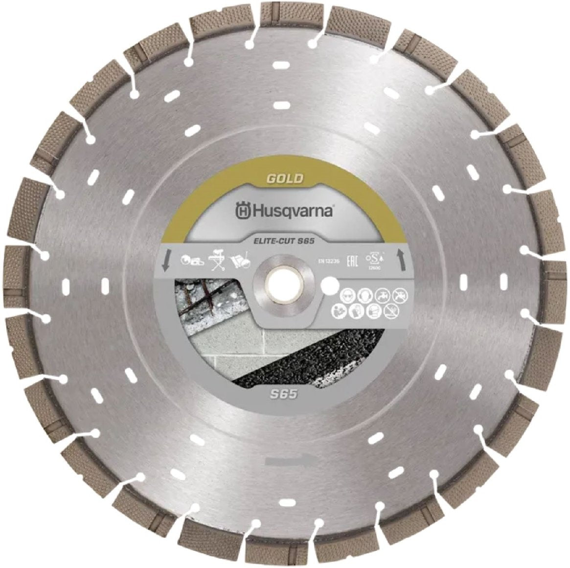 Husqvarna Trennscheibe ELITE-CUT S65 350 15 25.4/20 Leistungsgrad Gold