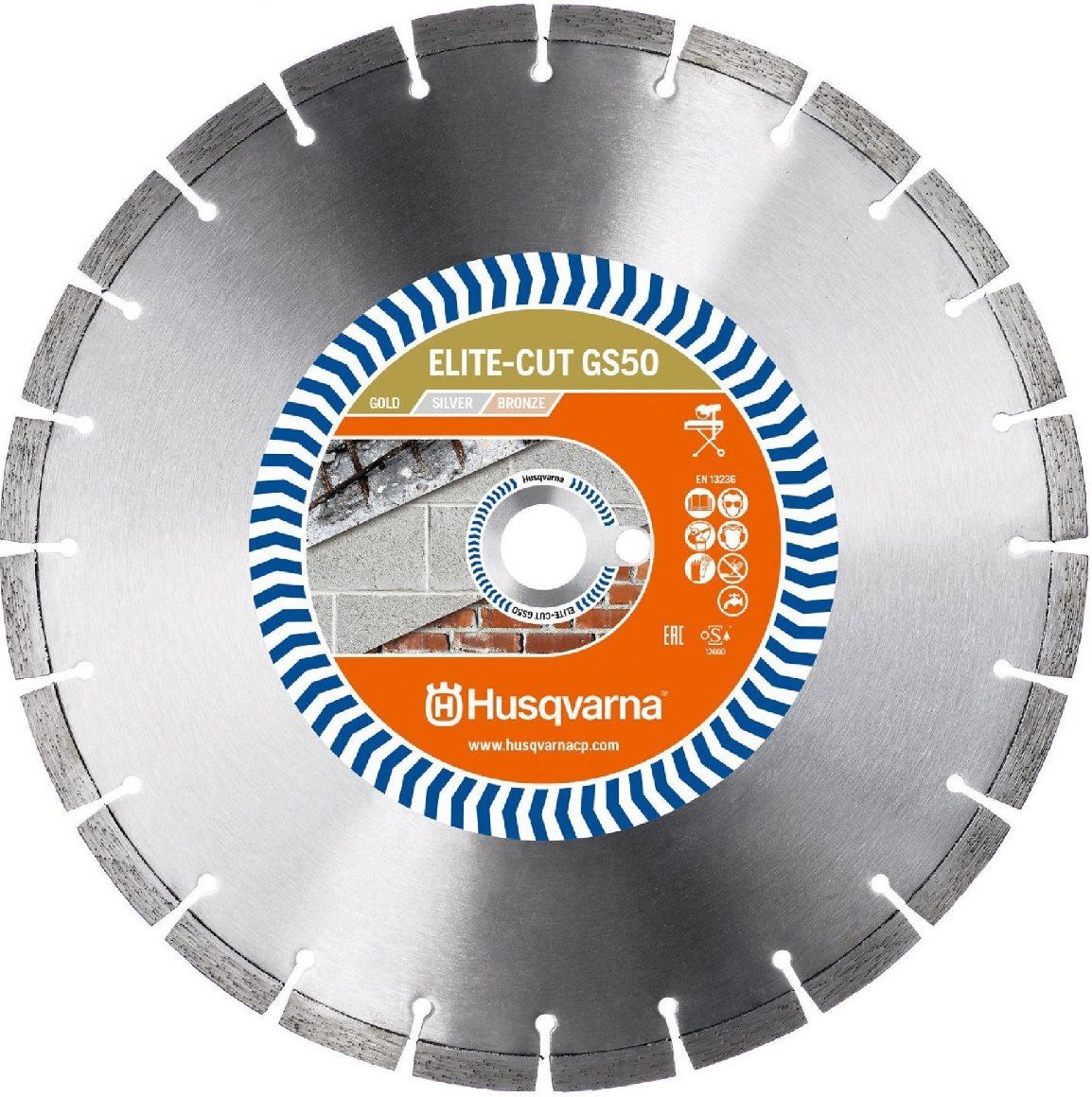 Husqvarna Trennscheibe Elite-Cut GS50S 350 / 25,4/20 mm