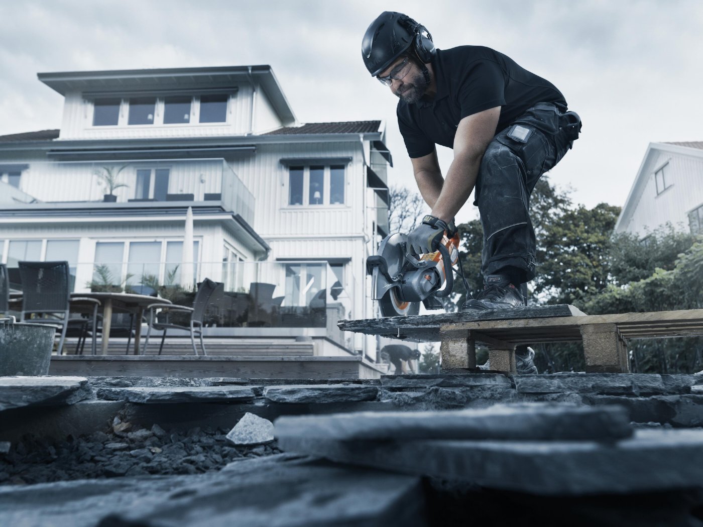 Husqvarna Trennschleifer K 4000 Wet - ohne Trennscheibe