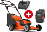 Husqvarna Akku-Rasenmäher LC 142i mit Akku BLi20 und Ladegerät C80