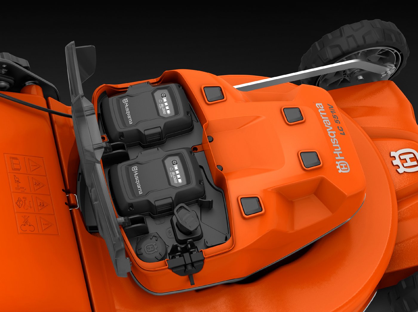 Husqvarna Profi Akku-Rasenmäher LC 551iV ohne Akku und Laderät - Modell 2025