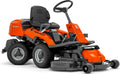 Husqvarna Profi-Frontmäher R 214TC Combi 94 Winterpaket mit Schneeschild, Gummileiste, Gewicht und Schneeketten