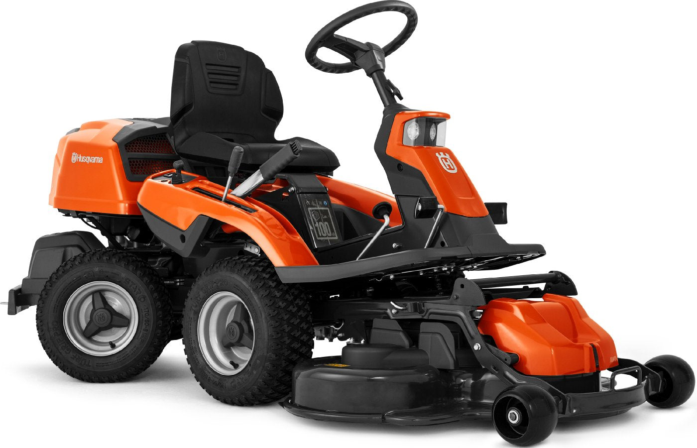 Husqvarna Profi-Frontmäher R 216T AWD Combi 94 Winterpaket mit Schneeschild und Gummileiste