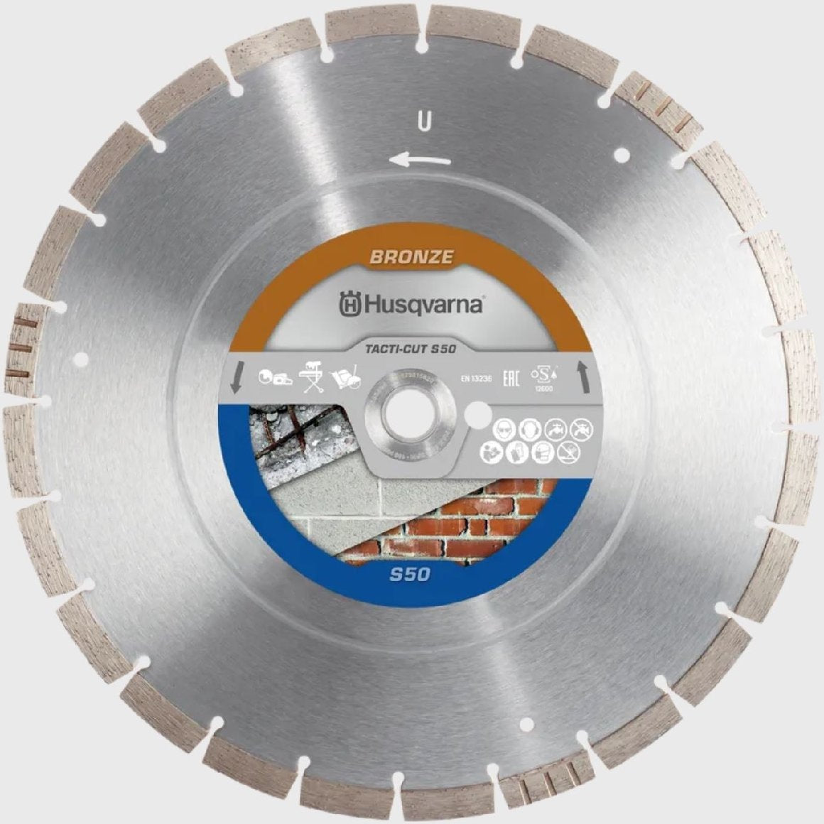 Husqvarna Trennscheibe TACTI-CUT S50+ 350 13 20 Leistungsgrad Bronze
