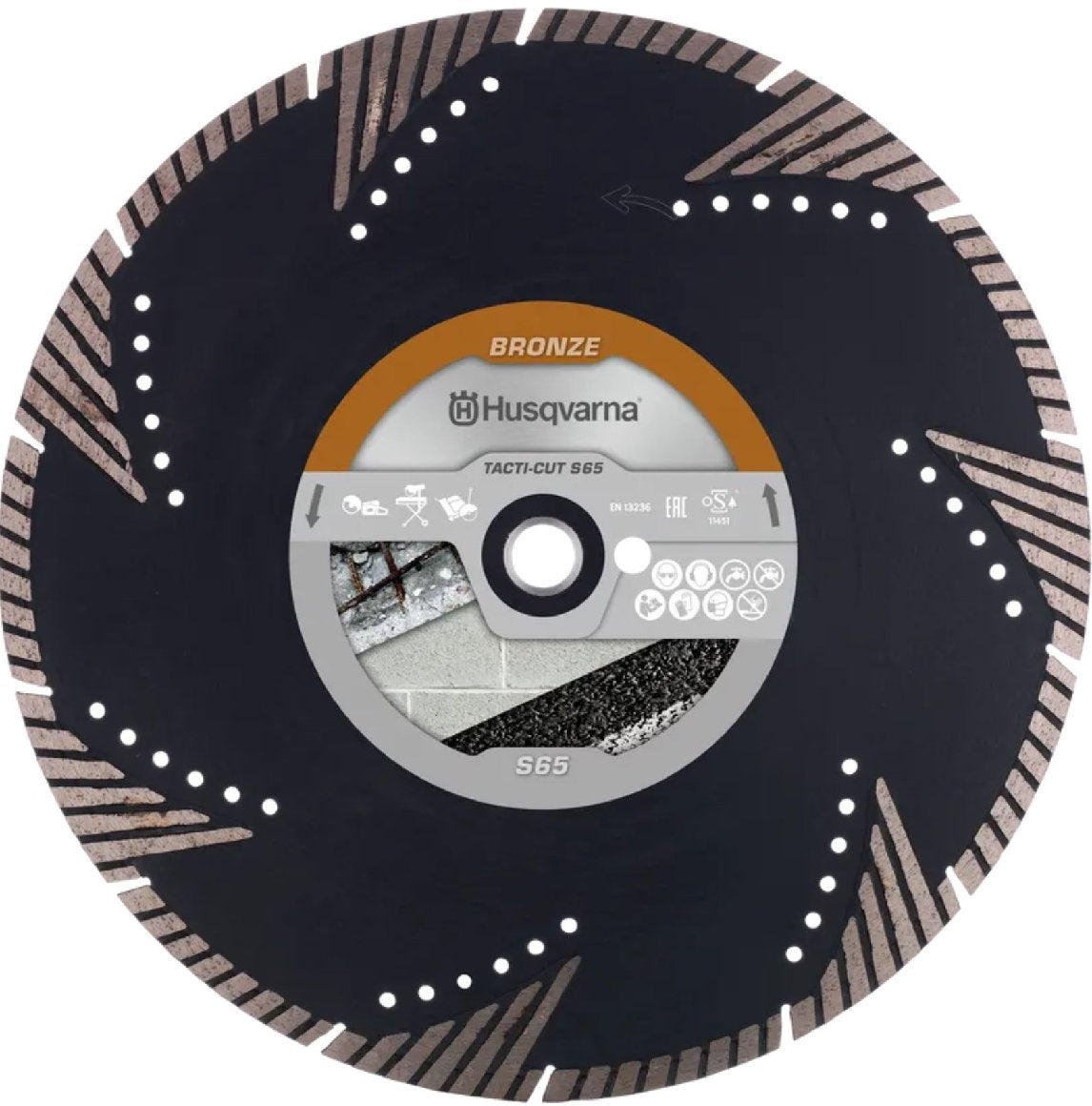 Husqvarna Trennscheibe TACTI-CUT S65 350 10 25.4/20 Leistungsgrad Bronze