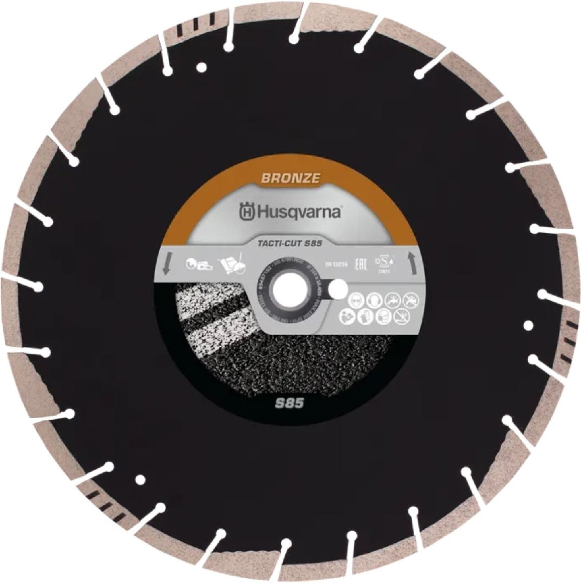 Husqvarna Trennscheibe TACTI-CUT S85 350 10 25.4/20 Leistungsgrad Bronze