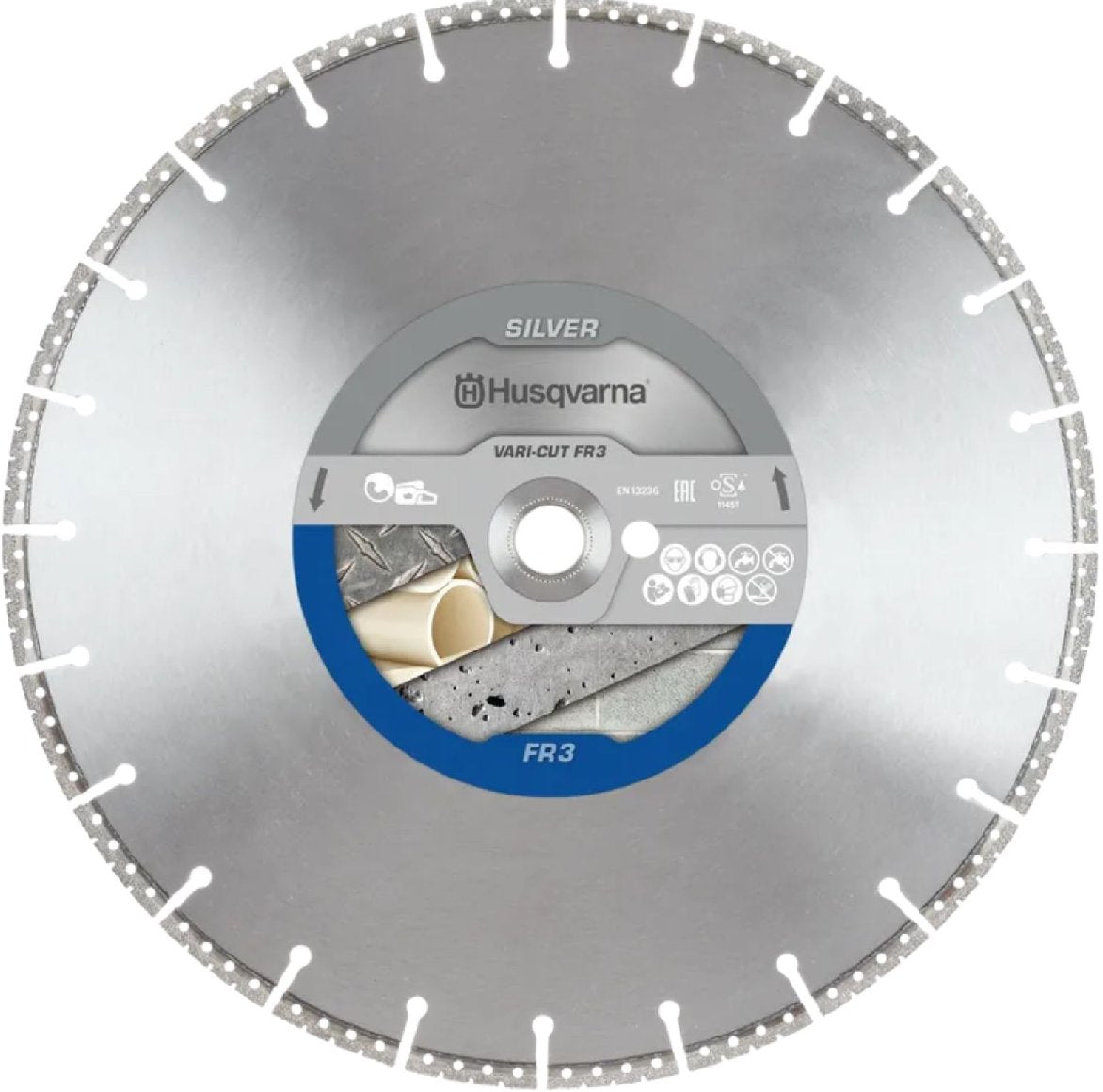 Husqvarna Akku-Trennscheibe VARI-CUT FR3 300  25.4/20 Leistungsgrad	 Silver