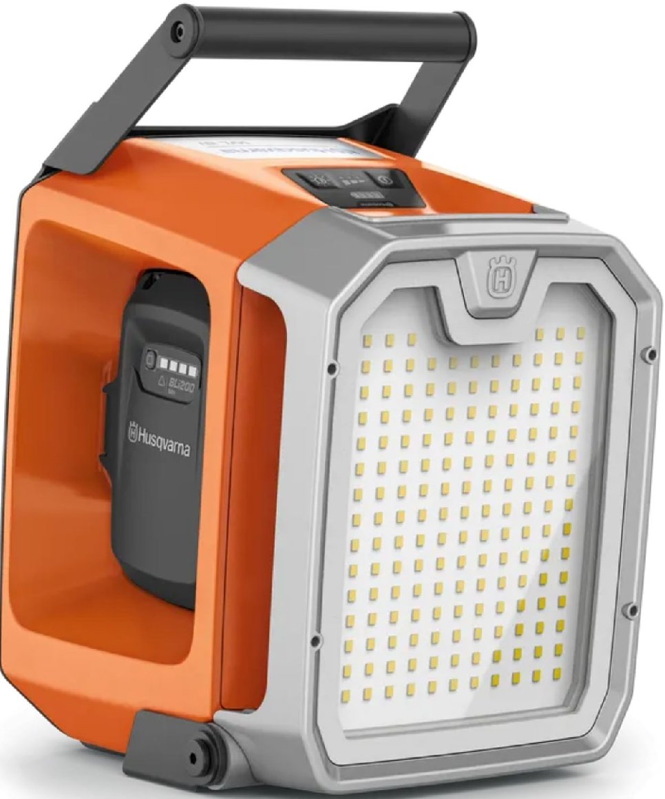 Husqvarna LED Baustellenlampe WL 8i Baustellenlampe - ohne Akku und Ladegerät