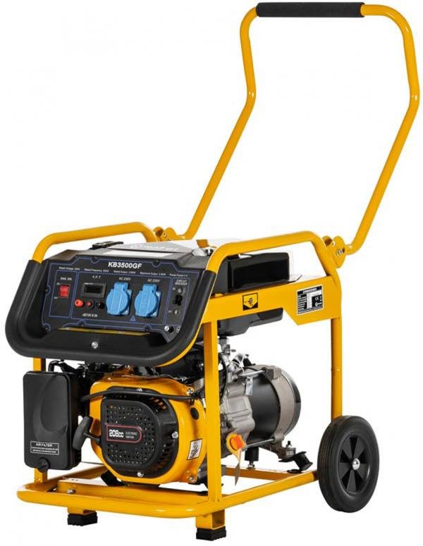 Lumag Benzin-Stromerzeuger G3E Benzin-Synchron-Generator mit 100% Kupferwicklung