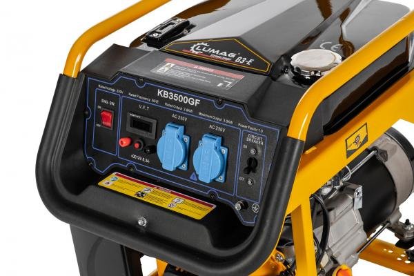 Lumag Benzin-Stromerzeuger G3E Benzin-Synchron-Generator mit 100% Kupferwicklung