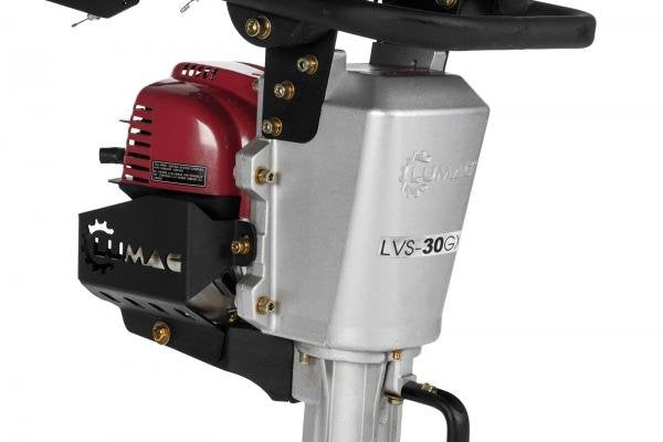 Lumag Benzin-Vibrationsstampfer Honda Motor LVS 30GX - 135mm Stampffuß