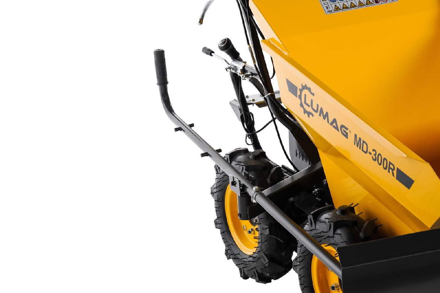 Lumag Benzin-Raddumper MD 300R - Modell 2025
