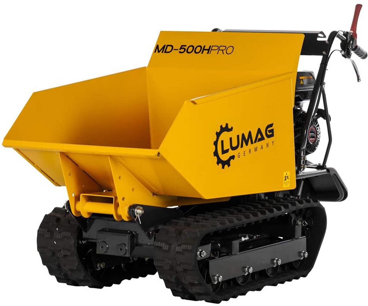 Lumag Hydr. Benzin-Raupendumper MD 500H PRO inkl. Trittbrett