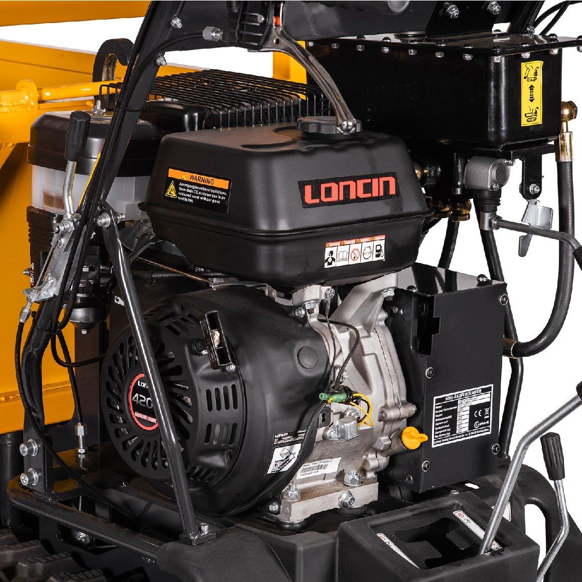 Lumag Hydr. Benzin-Raupendumper MD 800H PRO / AR